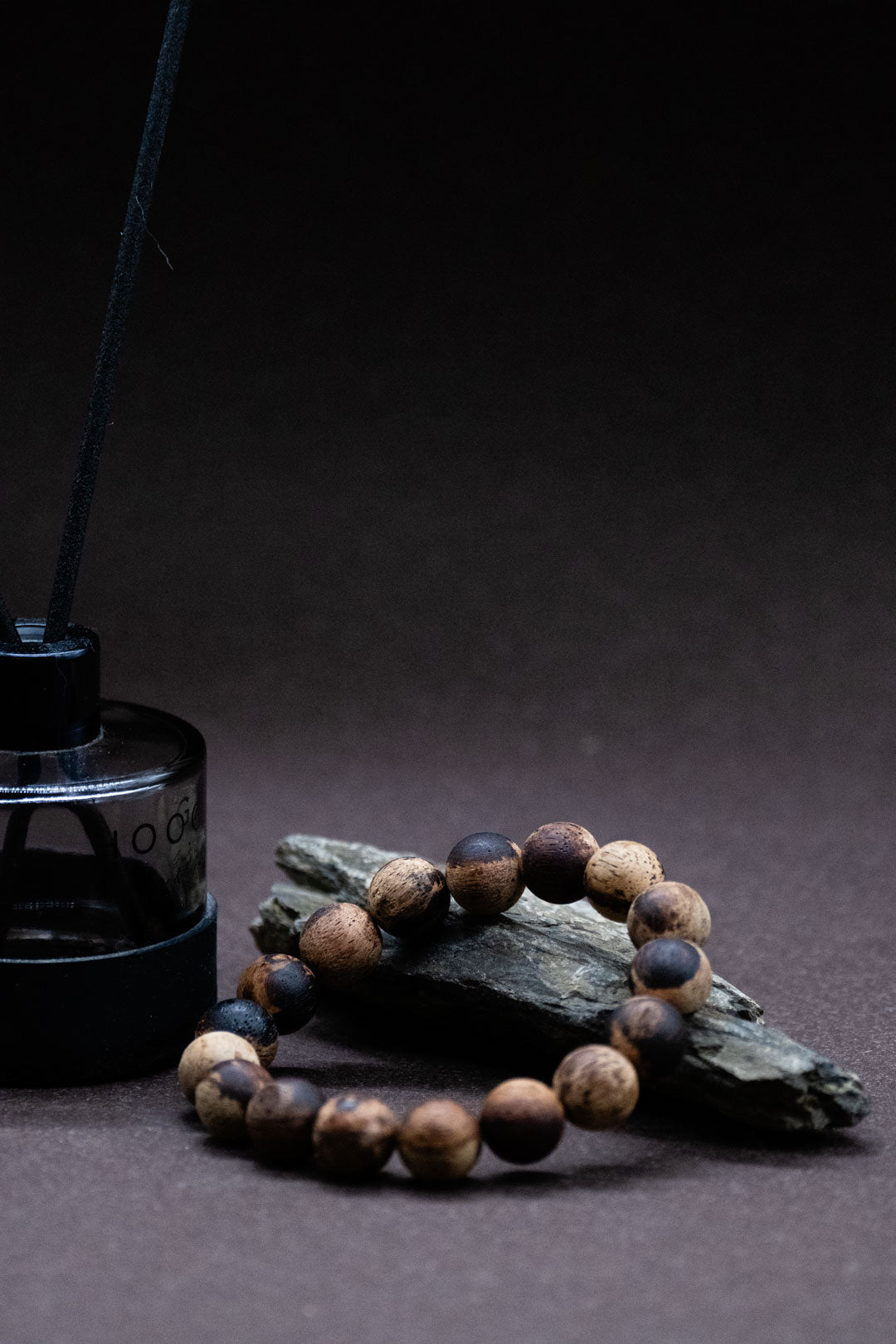 Grounding | Pure Marbled Lakawood Tactile Bracelet