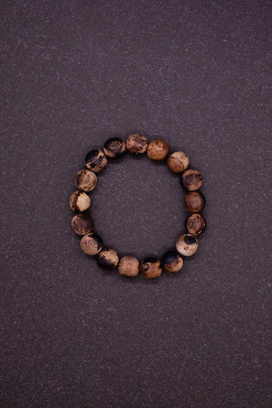 Grounding | Pure Marbled Lakawood Tactile Bracelet