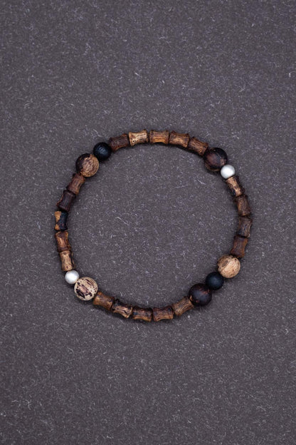 Grounding | The Box-Breathing Marbled Lakawood Bracelet