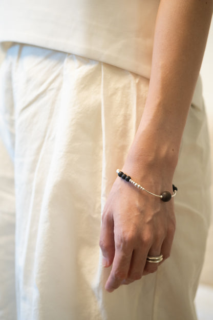 Harmony | Ancient Blend Incense Centerpiece & Sterling Sliver Bracelet