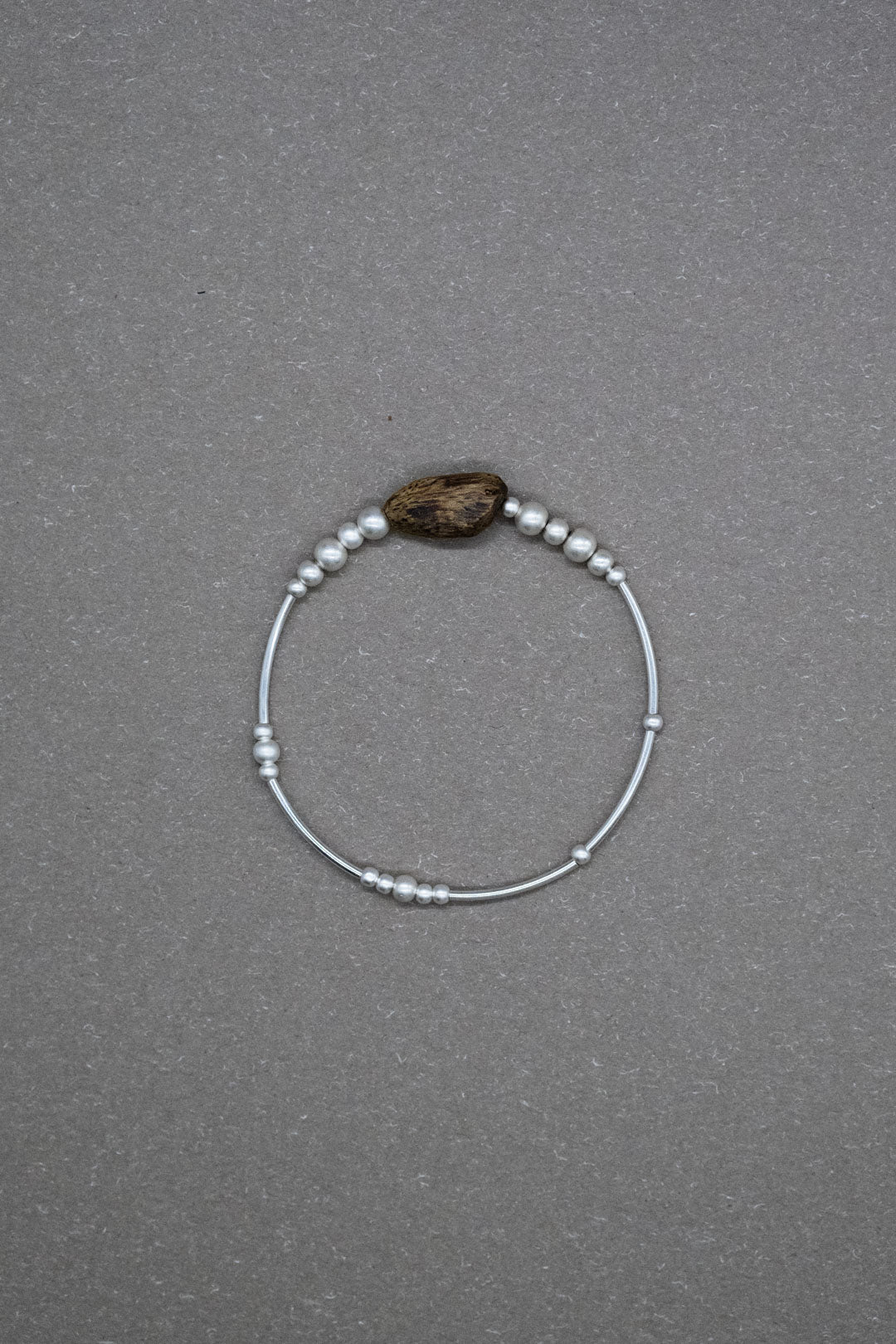 Purify & Flow | Raw Agarwood Centerpiece & Sterling Silver Bracelet